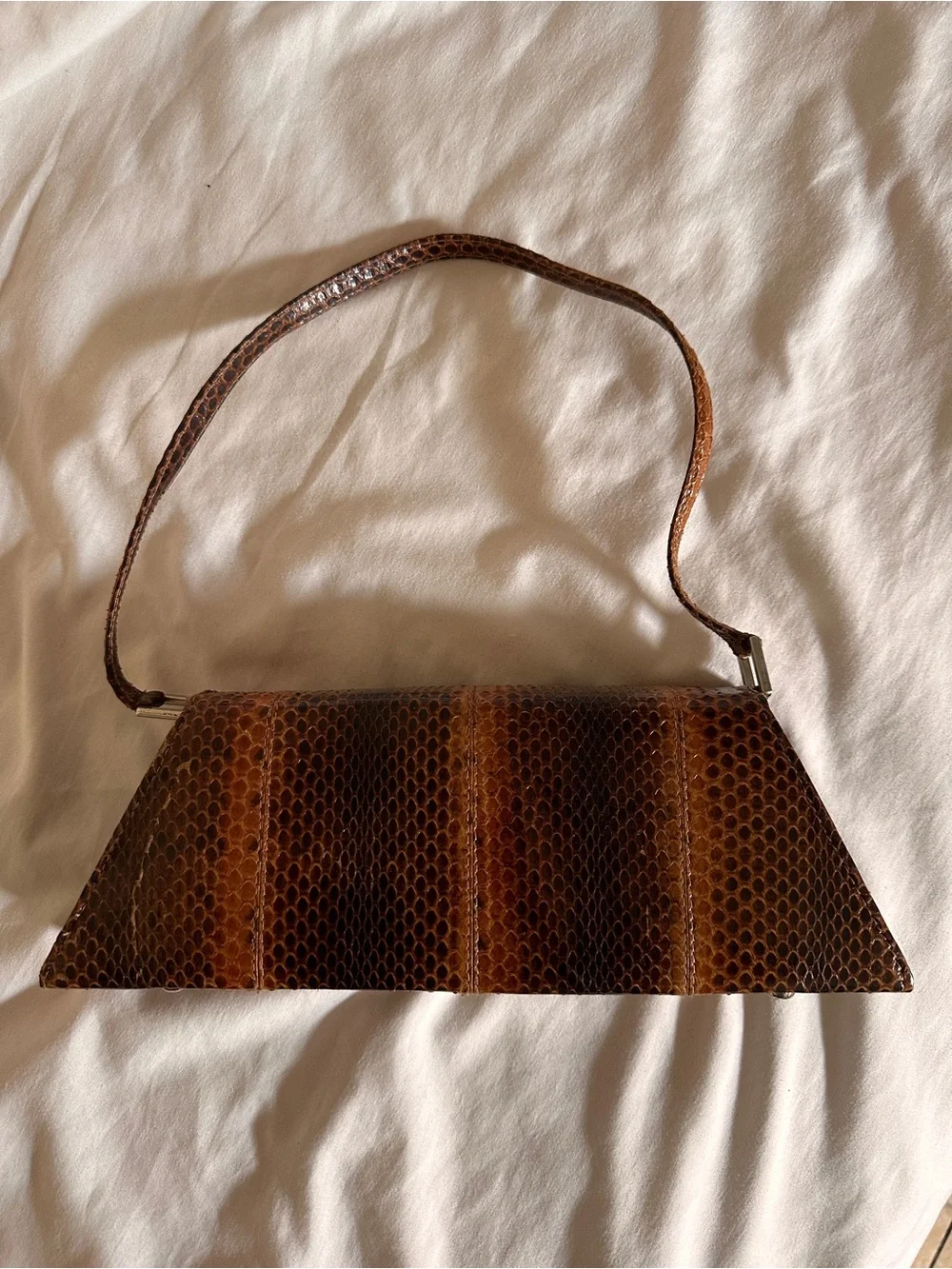 Vintage Snakeskin Purse - Picture 2 of 8